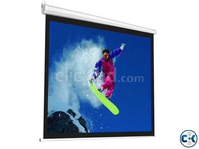 Wall Or Manual Projection Screen 70 x 70 large image 0