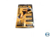 Cordless Screwdriver Set with Drill Machine - Yellow