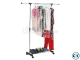 ADJUSTABLE SINGLE PORTABLE CLOTHE HANGER