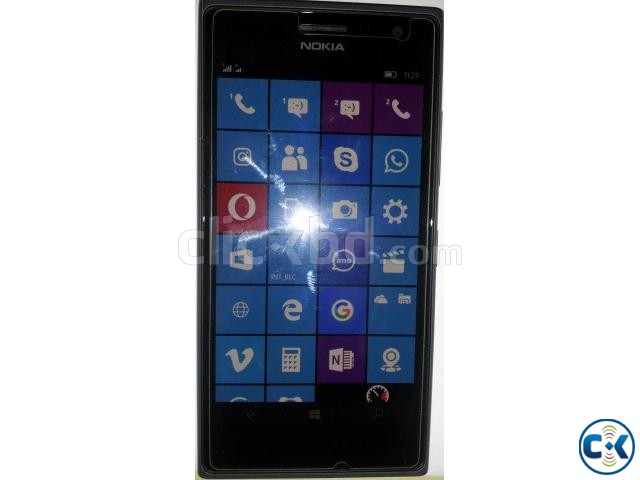 Nokia Lumia 730 Black Original Duel Sim large image 0