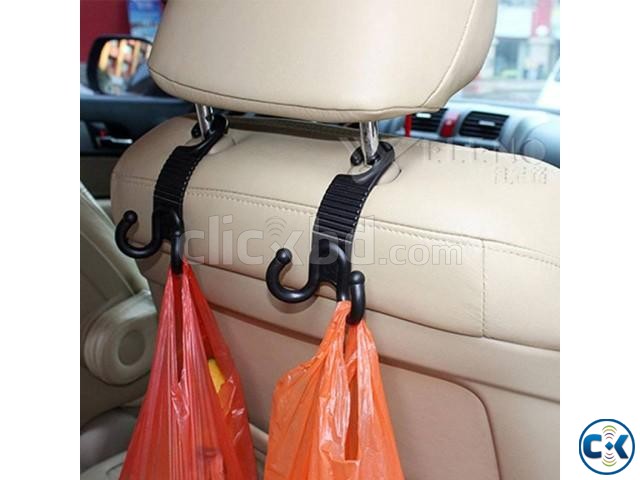 2 Fly Universal Car Seat Hanger Organizer Hook Headrest large image 0