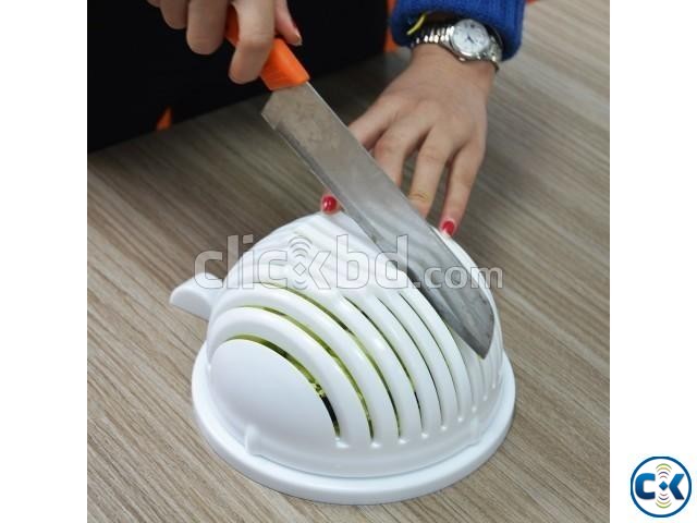 Salad Cutter Bowl-দ্রুত সহজে সালাদ কাটতে large image 0