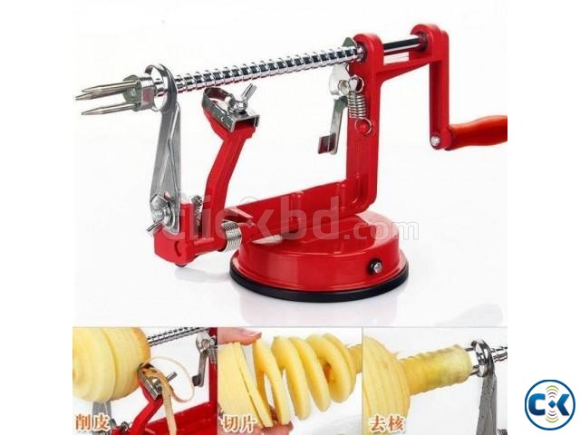 3 In 1 Apple Peeler Slicing Machine large image 0