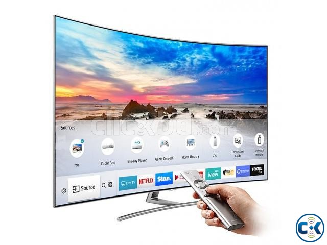 SAMSUNG 75 Q8C 4K Curved Smart QLED TV large image 0