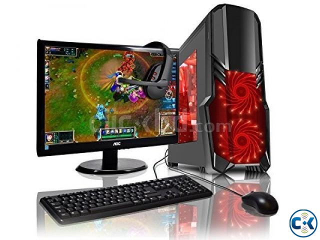 GAMING PC i5 3rd GEN 4GB 320GB 17 LED large image 0