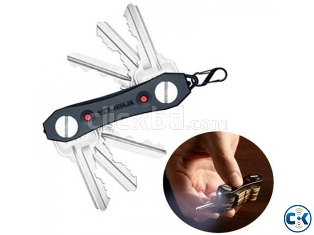 Key Ninja Multi-Tool Key Holder with Torch large image 0