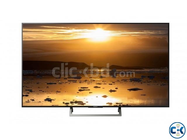 Sony Bravia KD-49X8000E 49 4K X-Reality PRO Smart LED TV. large image 0