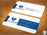 Visiting card print