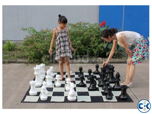 Jumbo Chess Giant outdoor indoor Games large image 0