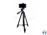 Professional Tripod for Mobile Camera DSLR with Remote - Bla