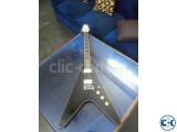 Flying V shape custom electric guitar