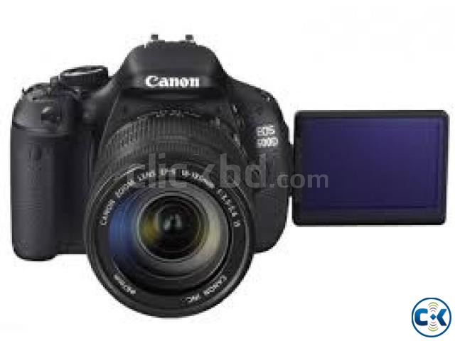 Canon EOS 600D With 18- 55 Lens large image 0