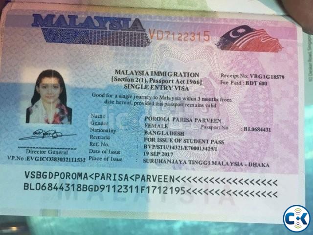 Malaysia Tourist Visa in Very fast large image 0
