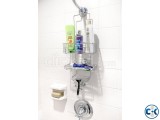 Heavy Duty Shower Caddy-ঝরনার উপর ঝুলন্ত শ্যাম্পু সাবান তাক