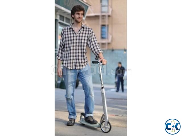 Adult Folding Kick Scooter Aluminum Rear Brake New large image 0