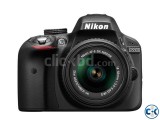Nikon D3300 24.2MP CMOS DX NIKKOR 18-55mm Lens HDSLR
