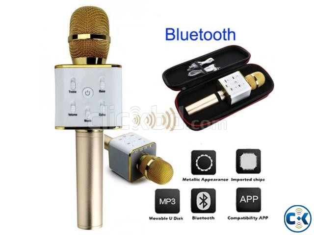 Wireless Bluetooth Microphone Speaker KaraokeTuxun Q7 large image 0