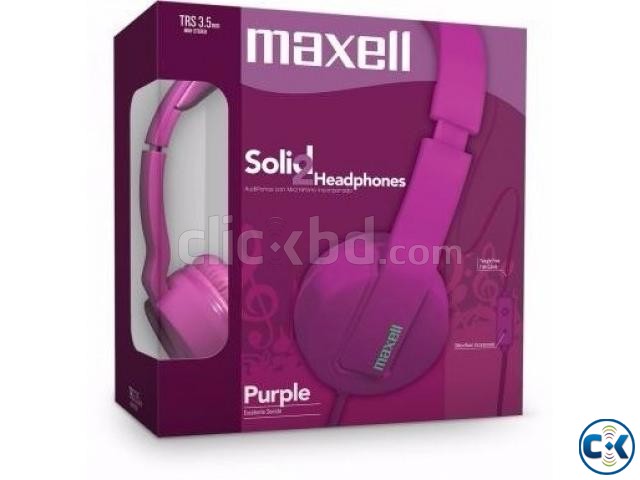 Maxell Solid 2 Headset large image 0
