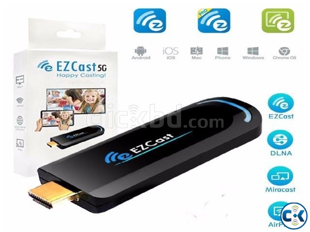 EZ Cast Multi OS Supported Wireless Wi-Fi Receiver large image 0