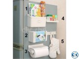 5 Set Fridge Magnetic Organizer Self