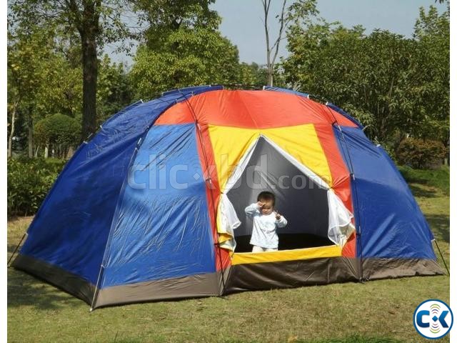 Tent 10 Person Portable Rainproof Picnic Camping Hiking large image 0