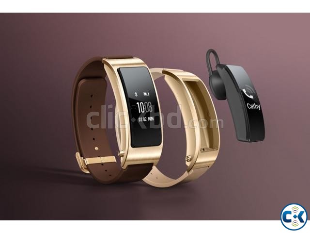 BRAND NEW HUAWEI Talkband B3 CLASSIC Gold Brown large image 0