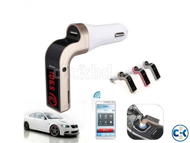 Carg7 USB Charger Bluetooth Receiver And Fm Transmitter large image 0