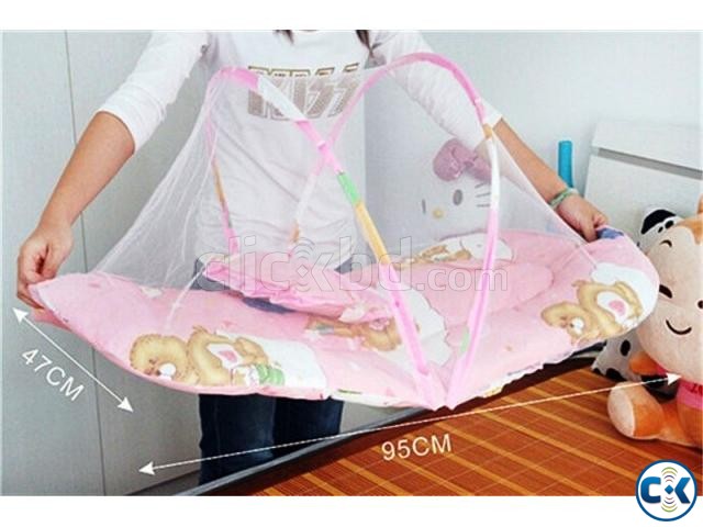 Baby Mosquito net Bed Pillow With Carry Bag Portable large image 0