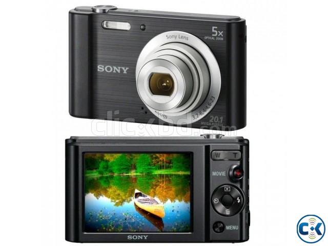 SONY DSCW800 B 20.1 MP Cyber-shot Digital Camera Black  large image 0