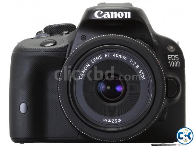 Canon EOS 100D Full HD 18MP Touchscreen DSLR Camera large image 0