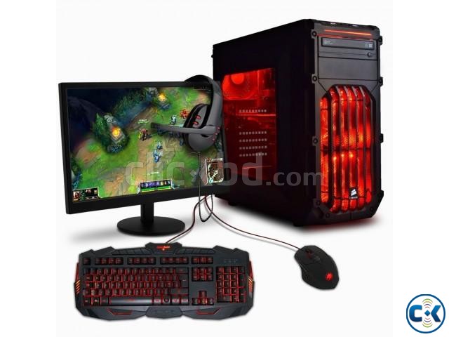 New Pc Core i5 pc 4gb 500GB 17 LED large image 0