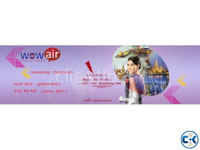 Thailand Visa Air Tickets large image 0