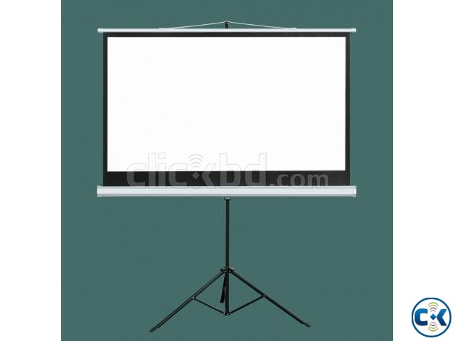 Tripod Projector Screen 70 x 70  large image 0