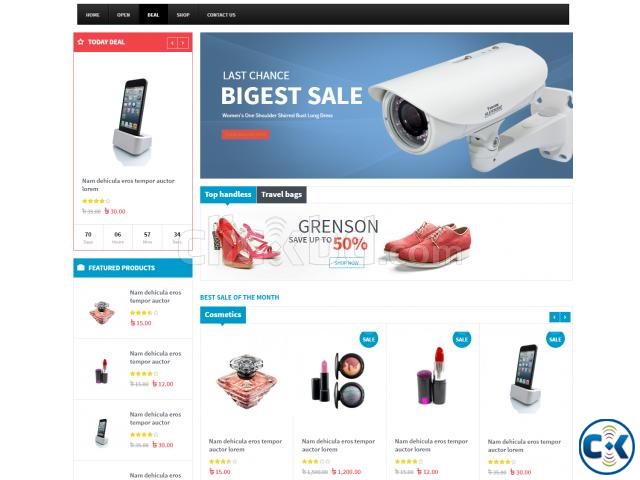 Ecommerce Website Design in BD large image 0