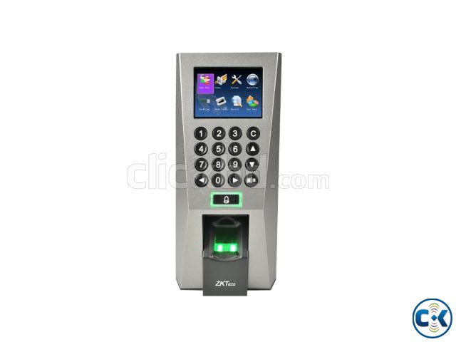 ZKTeco F18 Finger Card Time Attendance Device large image 0