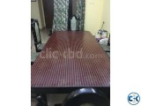 Dining table with 8 chairs