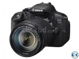 Canon EOS 700D DSLR 18MP Camera with 18-55mm Lens