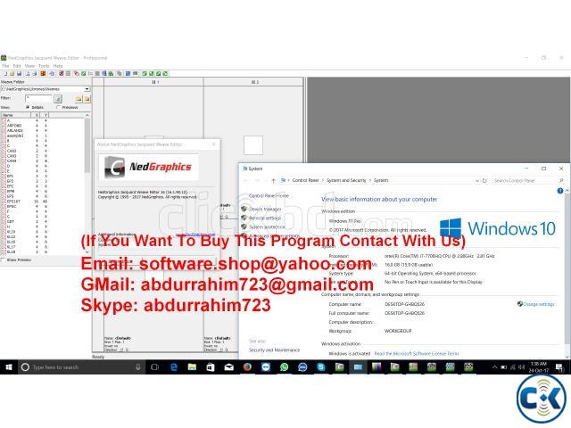 Nedgraphics Jaccuard 2016 Ver 16.1.90.12 Work Windows All large image 0