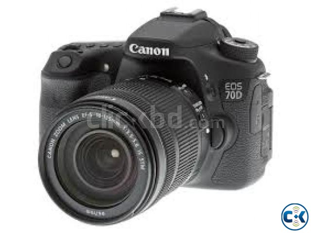Canon Eos 70d Wi-Fi Dslr Camera With 18- 55 Lens large image 0