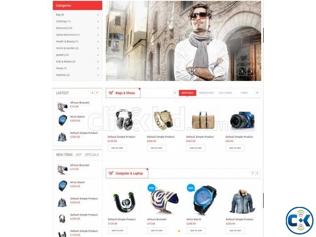 E-Commerce Business Website large image 0