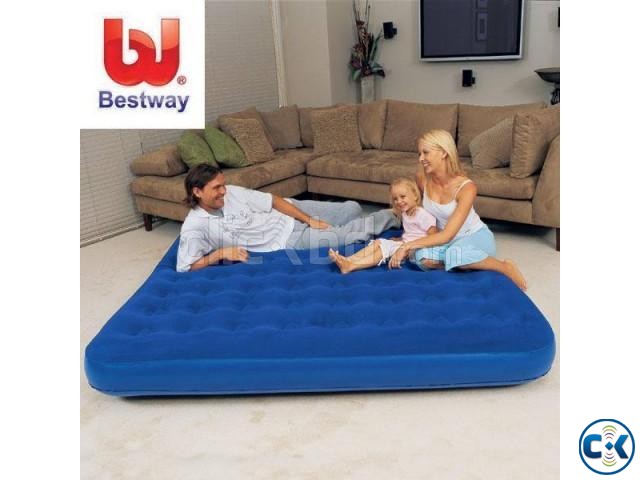 Bestway Double Air Bed free pumper large image 0