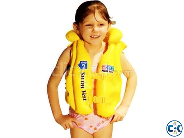 Intex Deluxe Swim Vest Jacket Pool School Step large image 0