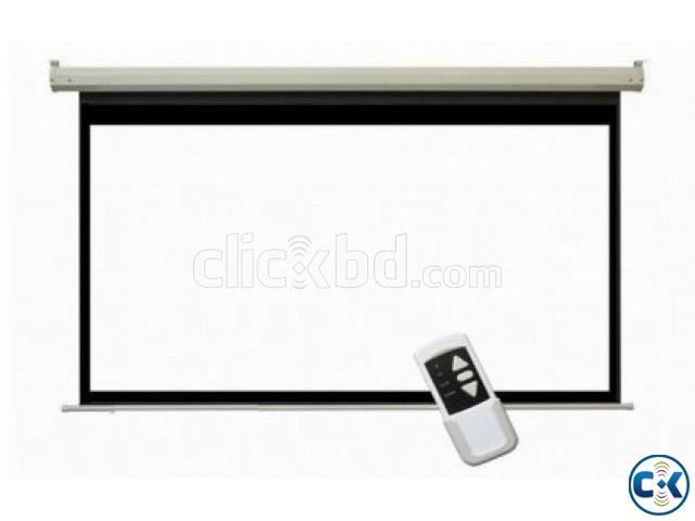 150-inch16 9 Electric Motorized Projector Screen large image 0