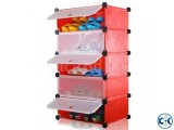 5 Layer Portable Plastic Wardrobe