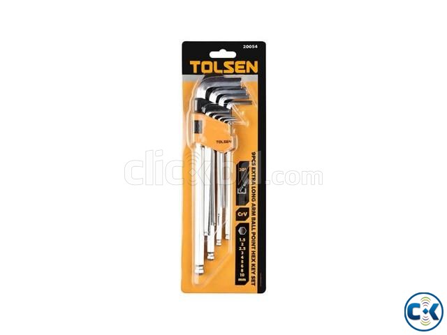 Allen Key Set Extra Long 9 Piece large image 0