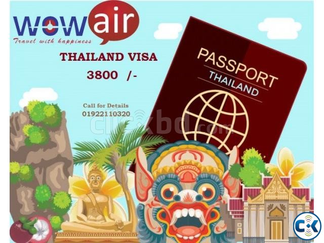Thailand Visa Air Tickets large image 0