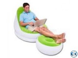 2 in 1 Air Chair and Footrest Sofa