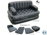 5 in 1 Inflatable Double Air Bed Sofa