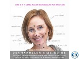Derma roller micro needling 4 in 1 for skin care
