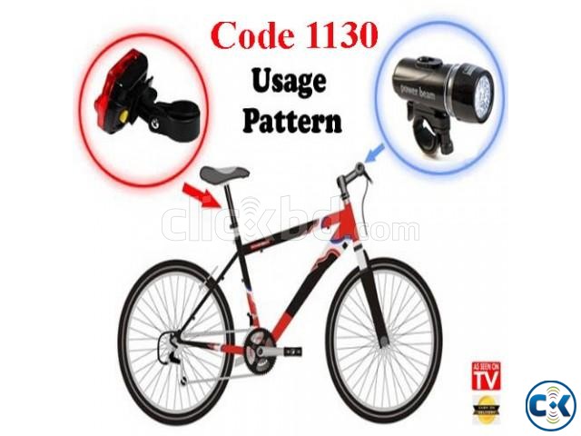 2 in 1 Bicycle Light Kit large image 0